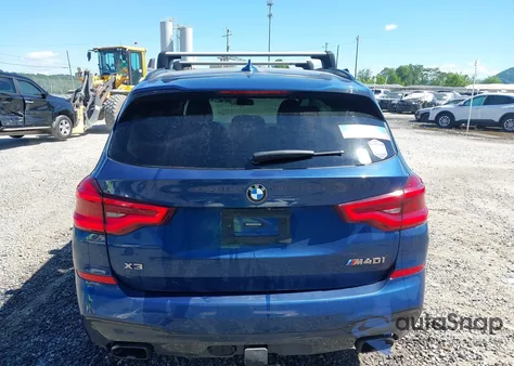 2021 BMW X3 M40I из США, поврежденный, VIN 5UXTY9C09M9F78574
